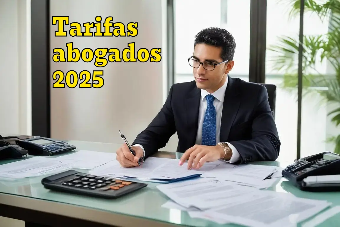 Abogado explicando costos legales en Panamá a un cliente